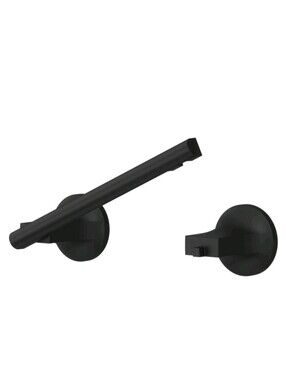 Pfister BPH-PFM0 Pfirst Modern Wall Mounted Pivoting Toilet Paper - Black